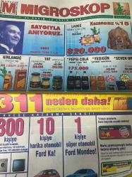 SABAH MELODİ ALIŞVERİŞ GAZETESİ  - 7 Kasım 1998 -Profilo-Çarşı mağazacılığı-mimoza dergisi-Yasemin Karakaş Şahinkaya-Pampers ıslak mendil-Eczacıbaşı-Nivea Lip Care-Nivea Beaute-Isadora-Oriflame-Maybelline-Great Wear Lip-Helena Rubinstein-Migroskop-Migros-Şok market-İpek Ongun-Doğtaş Mobilya-Fun Colours-Baker-Stately Homes Koleksiyonu-Vestel-Aero Hava Yastıkları
