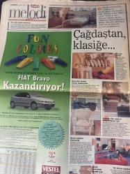 SABAH MELODİ ALIŞVERİŞ GAZETESİ  - 7 Kasım 1998 -Profilo-Çarşı mağazacılığı-mimoza dergisi-Yasemin Karakaş Şahinkaya-Pampers ıslak mendil-Eczacıbaşı-Nivea Lip Care-Nivea Beaute-Isadora-Oriflame-Maybelline-Great Wear Lip-Helena Rubinstein-Migroskop-Migros-Şok market-İpek Ongun-Doğtaş Mobilya-Fun Colours-Baker-Stately Homes Koleksiyonu-Vestel-Aero Hava Yastıkları