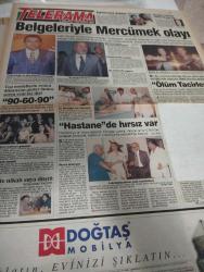 SABAH MELODİ GAZETESİ VE SABAH TELERAMA GAZETESİ KADINLARA ÖZEL - 3 Haziran 1996 -Karikatürler-Walt Disney/Boncuk-Mort Walker-Dick Browne/Bizim Aile-Tom Armstrong/Marvin-Graham Allen-John Dodd/Kral Kedi-Süleyman Turan/Dön Artık-Astroloji-Bülent Kısa-Klinik-Meltem Pusat-Telerama Programı-Sabah Filmleri-Öğlen Filmleri-Akşam Filmleri-Erdoğan Sevgin-kadın dayanışma vakfı-elif ergu-şerif ercan-grup gündoğarken-burhan şeşen-sidney sheldon-salih güngör-süleyman mercümek-operasyon-işkenceci doktor-fatma girik-erkan yolaç-ayşe tunalı-songül karlı-göksel betül-asya-hastane-amerika-gülşen-ali öztürk-küçük hanımefendi-belgin doruk-ayhan ışık-sadri alışık-aydan şener-kemal sunal-nesrin koç-göksel arsoy-osman seden-tarık akan-perihan savaş-falan büke-talat bulut-derya arbaş-fevzi tuna-sır tutsakları-yalan rüzgarı-türk sineması-anadolu'dan görünüm-gecenin içinde-sınava doğru-hayvanlar alemi-final-oya aydoğan-çarkıfelek-dalga dalga-ferhunde hanımlar