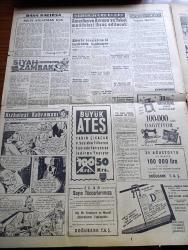 Akşam Gazetesi - 30 Mayıs 1960 - Cemal Gürsel Dün İsmet İnönü İle Görüştü - Osman Bölükbaşı Da Cemal Gürsel'i Makamında Ziyaret Etti -  Handan Akalar Devlet Başkanı Ve Başbakanla İlk Mülakatı Ben Yaptım - İran Şahı Harekâtınızı Tamamen Benimsedik Dedi - Celal Bayar'ın Kızı Nilüfer Gürsoy Fotoğraf - Tutuklular Yassıada'ya Getirilecek - Kıbrıs'ta Türklerinin Hakları Korunacak - Hürriyet Anıtı Akşam'ın Değil Milletin Gençliğe Armağanıdır - Kızkulesi Kahramanı Çizen Suat Yalaz - Dördüncü Murad Siyah Zambak Yazan Suzan Sözen Yazı Dizisi - Amerika Ve Avrupa'ya Tekel Maddelerinin İhraç Edilecek - Mücadele 29 Nisan'da Da Devam Etti - Aşk Var Oldukça Aşk Ve His Romanı Resimleyen Remzi - Soruyor Suçum Ne Yazan Aziz Nesin Köşe Yazısı - Satın Alınan Koca Yazan Luisa Maria Linares Yazı Dizisi - Burası Amerika Yazan Seyhan Bilbaşar - Kont Senlibenli Çizgi Roman - Nazlı İle Hamza Çizgi Roman - Yaralı Gönül Çizgi Roman - Vadiler Hakimi Çizgi Roman - Bize Barbaroslu Derler Yazan Çizen Ratip Tahir Burak