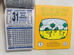 31 Mayıs 2025 hediyelik orijinal Türkiye takvim yaprağı (Cin Ali kitabı hediyeli:)