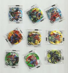 9 ADET CHEETOS  HİÇ AÇILMAMIŞ SUPERMAN VE BATMAN TASOLAR...