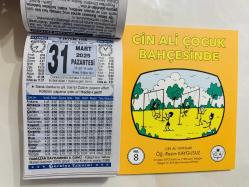 31 Mart 2025 hediyelik orijinal Türkiye takvim yaprağı (Cin Ali kitabı hediyeli:)