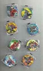 Promosyon / 8 ADET CHEETOS  HİÇ AÇILMAMIŞ SUPERMAN VE BATMAN TASOLAR...