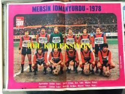 HAYAT SPOR DERGİSİ - 10 MAYIS 1978 - SAYI: 19 - MERSİN İDMANYURDU 1978 TAKIM KADROSU POSTERİ - ECZACIBAŞI BASKETBOL TAKIMI 1978 TAKIM KADROSU POSTERİ - ARKA KAPAK; ADANASPOR'LU ERHAN POSTERİ - FENERBAHÇE - ZONGULDAKSPOR - VEYSEL SERÇE - BEŞİKTAŞ - GALATASARAY - TRABZONSPOR - ALTAY - DİYARBAKIRSPOR - NEJAT KASAPOĞLU - HAMDİ SERPİL TÜZÜN - ZAKİR BARUTÇU - SALİH SEZER - CEM ATABEYOĞLU - SAMSUNSPOR - HACETTEPE - HALİT KIVANÇ - LIVERPOOL - DAVID BEDFORD ve SUE HOLNSTROM EVLENDİ - ERGİN SANVER - CEM ATABEYOĞLU - ERDEN GÜLEY - POSTERLİ 32 SAYFA TAM TAKIM SPORM DERGİSİ