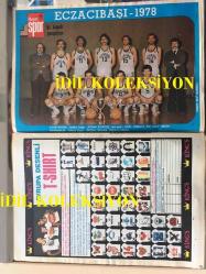 HAYAT SPOR DERGİSİ - 10 MAYIS 1978 - SAYI: 19 - MERSİN İDMANYURDU 1978 TAKIM KADROSU POSTERİ - ECZACIBAŞI BASKETBOL TAKIMI 1978 TAKIM KADROSU POSTERİ - ARKA KAPAK; ADANASPOR'LU ERHAN POSTERİ - FENERBAHÇE - ZONGULDAKSPOR - VEYSEL SERÇE - BEŞİKTAŞ - GALATASARAY - TRABZONSPOR - ALTAY - DİYARBAKIRSPOR - NEJAT KASAPOĞLU - HAMDİ SERPİL TÜZÜN - ZAKİR BARUTÇU - SALİH SEZER - CEM ATABEYOĞLU - SAMSUNSPOR - HACETTEPE - HALİT KIVANÇ - LIVERPOOL - DAVID BEDFORD ve SUE HOLNSTROM EVLENDİ - ERGİN SANVER - CEM ATABEYOĞLU - ERDEN GÜLEY - POSTERLİ 32 SAYFA TAM TAKIM SPORM DERGİSİ