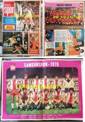 HAYAT SPOR DERGİSİ - 26 NİSAN 1978 - SAYI: 17 - SAMSUNSPOR 1978 TAKIM KADROSU POSTERİ - GALATA GENÇLİK TAKIMI 1978 TAKIM KADROSU POSTERİ - EROL BÜYÜKBURÇ - VEYSEL SERÇE - BEŞİKTAŞ - GALATASARAY - MUSTAFA KEFELİ - TRABZONSPOR - ADANA DEMİRSPOR - RAŞİT KARASU - NEJAT KASAPOĞLU - TARIK ÇALDIRAN - HAMDİ SERPİL TÜZÜN - ERGİN SANVER - TEOMAN YAMANLAR - FETHİ DEMİRCAN - CEM ATABEYOĞLU - MACİDE ERDENER OK ATMADA USTA - SEMAİ GÜRBÜZ - SEBAT GENÇLİK - EMİN OĞUZ - HALİT KIVANÇ - MUSTAFA KEFELİ - CEM ATABEYOĞLU - MEKAP SPOR REKLAMI - POSTERLİ 32 SAYFA TAM TAKIM SPOR DERGİSİ