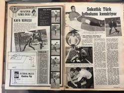 HAYAT SPOR DERGİSİ - 26 NİSAN 1978 - SAYI: 17 - SAMSUNSPOR 1978 TAKIM KADROSU POSTERİ - GALATA GENÇLİK TAKIMI 1978 TAKIM KADROSU POSTERİ - EROL BÜYÜKBURÇ - VEYSEL SERÇE - BEŞİKTAŞ - GALATASARAY - MUSTAFA KEFELİ - TRABZONSPOR - ADANA DEMİRSPOR - RAŞİT KARASU - NEJAT KASAPOĞLU - TARIK ÇALDIRAN - HAMDİ SERPİL TÜZÜN - ERGİN SANVER - TEOMAN YAMANLAR - FETHİ DEMİRCAN - CEM ATABEYOĞLU - MACİDE ERDENER OK ATMADA USTA - SEMAİ GÜRBÜZ - SEBAT GENÇLİK - EMİN OĞUZ - HALİT KIVANÇ - MUSTAFA KEFELİ - CEM ATABEYOĞLU - MEKAP SPOR REKLAMI - POSTERLİ 32 SAYFA TAM TAKIM SPOR DERGİSİ