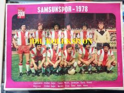 HAYAT SPOR DERGİSİ - 26 NİSAN 1978 - SAYI: 17 - SAMSUNSPOR 1978 TAKIM KADROSU POSTERİ - GALATA GENÇLİK TAKIMI 1978 TAKIM KADROSU POSTERİ - EROL BÜYÜKBURÇ - VEYSEL SERÇE - BEŞİKTAŞ - GALATASARAY - MUSTAFA KEFELİ - TRABZONSPOR - ADANA DEMİRSPOR - RAŞİT KARASU - NEJAT KASAPOĞLU - TARIK ÇALDIRAN - HAMDİ SERPİL TÜZÜN - ERGİN SANVER - TEOMAN YAMANLAR - FETHİ DEMİRCAN - CEM ATABEYOĞLU - MACİDE ERDENER OK ATMADA USTA - SEMAİ GÜRBÜZ - SEBAT GENÇLİK - EMİN OĞUZ - HALİT KIVANÇ - MUSTAFA KEFELİ - CEM ATABEYOĞLU - MEKAP SPOR REKLAMI - POSTERLİ 32 SAYFA TAM TAKIM SPOR DERGİSİ
