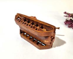 Tank Biblosu - Ahşap Oyuncak Tank - Kitaplık Dekoru - Kitap Ağırlığı - Sanatsal Tasarım Biblo