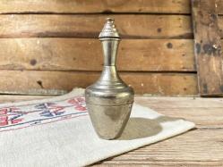 Antika - Antika Bakır Suluk - Karaf - Şişe - Kapaklı Mini Şişe - Bakır Mini Obje - kitantik - kitaLog