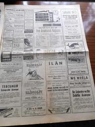 Hürriyet Gazetesi - 8 Mayıs 1960 - Kıbrıs Görüşmeleri Yine Çıkmaza Girdi - Batı Trakya'dan İlticalar  Bir Akın Halinde -  Lale Arabası Rotterdam'da - Nehru 20 Mayıs'ta Türkiye'ye Geliyor - Ankara'da Sokağa Çıkma Yasağı 3 Saate İndi - Fatin Rüştü Zorlu Elçiler İle Görüştü - Düşürülen Amerikan U 2  Uçağının Pilotu Sağ Ve Rusların Elinde Esir - İsimsiz Kadın Aşk Ve His Romanı Yazan Theresa Drake Yazı Dizisi - Dedektif Nik'in Maceraları Çizgi Roman - Brigitte Bardot'nun Kocası Çok Kıskanç Çıktı - Kalp Aldanmaz Aşk Ve Macera Romanı Çizen Faruk Geç - Allah Çocukları Unuttu Yazan Oya Baydar Yazı Dizisi - Hürrem Sultan Yazan Feridun Fazıl Tülbentçi Yazı Dizisi - Fenerbahçe Bugün Bursa'da Akınspor İle Karşılaşıyor - Beşiktaş Adapazarı'nda Yıldırımspor'la Oynuyor - Wolverhampton Blackburn'u 3 0 Yenip Federasyon Kupasını Kazandı - Avrupa Halter Şampiyonasında Halter Milli Takımımız Elimine Oldu - Fatoş Çizgi Roman - Güngörmüşler Çizgi Roman - Feriköy Avrupa Turnesine Çıkacak