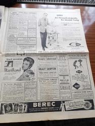 Hürriyet Gazetesi - 9 Mayıs 1960 - Rusya'da Düşürülen Amerikan Uçağı İçin Hariciye Bir Tebliğ Neşretti - İbadethaneler İle Sinema Ve Tiyatrolar Bugün Açılıyor - Sinema Ve Tiyatro Seansları 20 de Bitecek - NATO Genel Sekreteri Spaak Dün Gitti - Prenses Margaret'in Kocası Kontluk Unvanını Reddetti - Zenci Kız Festival Güzeli Seçildi - Veren Kongresi Sivas'ta Açılacak - İsimsiz Kadın Aşk Ve His Romanı Yazan Theresa Drake Yazı Dizisi - İngiltere Müşterek Pazara Mı Girecek - Dedektif Nik'in Maceraları Çizgi Roman - Gina Lolobrigida'nın Gölgesi Milko Skofic'in Hikayesi - Kalp Aldanmaz Aşk Ve Macera Romanı Çizen Faruk Geç - Sevimli Yıldız Brigitte Bardot Moda Kraliçesi Mi Oldu - Hürrem Sultan Yazan Feridun Fazıl Tülbentçi Yazı Dizisi - Beyaz Perdenin Meşhur Saçsız Yıldızı Yul Brynner Dünyanın En Mesut Adamıyım Diyor - Allah Çocukları Unuttu Yazan Oya Baydar - Fenerbahçe Bursa'daki Maçta Akınspor'u 5 1 Mağlup Etti - Ordu Futbol Takımımız Yarın Cezayire Gidiyor - Galatasaray İsviçre'de