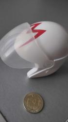 VİNTAGE 2008 YILI MC DONALDS PROMOSYON SPEED RACER ACTION FIGURE KASK  KULLANILMIŞ