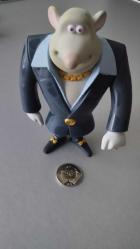 VİNTAGE 2006 YILI MC DONALDS PROMOSYON  FARE ŞEHRİ WHITY WHITE RAT KULLANILMIŞ
