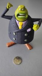 VİNTAGE 2006 YILI MC DONALDS PROMOSYON  FARE ŞEHRİ THE TOAD KURBAĞA ADAM  KULLANILMIŞ