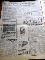Hürriyet Gazetesi - 14 Mayıs 1960 - Deniz Kuvvetleri Helikopterleri Olan Yeni Kurtarma İstasyonları Kuruyor -  Amerika'dan Bu Maksatla 10 Helikopter Getirtilecek - Başvekil Adnan Menderes Bugün İzmir'e Gidiyor - Denizcilik Bankası Tarafından Boğaz Ağzında Üç Yeni Radyofar İstasyonu Kurulacak - Paris'te Bir Kazada Ölen Ali Han'ın Cenaze Töreni Suriye'de Yapılacak - Örfi İdarenin 29 Numaralı Tebliğ İle İlkokullarda Müsamerelere İzin Verildi - İsimsiz Kadın Aşk Ve His Romanı Yazan Theresa Drake Yazı Dizisi - Dedektif Nik'in Maceraları Çizgi Roman - Burç Falınız - Kalp Aldanmaz Aşk Ve Macera Romanı Çizen Faruk Geç - Allah Çocukları Unuttu Yazan Oya Baydar Yazı Dizisi - Suzie Wong Filmi 36 Milyon Liraya Maloluyor - Paşabahçe - Hürrem Sultan Yazan Feridun Fazıl Tülbentçi Yazı Dizisi - Bugün Bursa'da Vefa Altınordu Fenerbahçe Göztepe Karşılaşıyor - Yarın Yunanistan'la karşılaşacak Ordu Takımımızın Tertibi Belli Oldu - İsmet Yamanoğlu Vefanın Bursa'daki Maçlarda Alacağı Hasılata Haciz Koydurdu