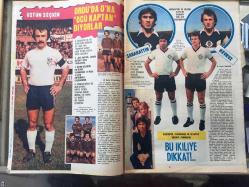 HAYAT SPOR DERGİSİ - 24 MAYIS 1978 - SAYI: 21 - ŞAMPİYON FENERBAHÇE 1977-78 ŞAMPİYONLUK HATIRASI POSTERİ - MALATYASPOR TAKIMI 1978 KADROSU POSTERİ - VEYSEL SERÇE - BEŞİKTAŞ, GALATASARAY - ÜSTÜN SEÇKİN - HAMDİ SERPİL TÜZÜN - ADANA DEMİRSPOR, TRABZONSPOR - DR. HÜSEYİN LEBLEBİCİOĞLU - SERKAN ACAR, FUAT GÜNGÖR, RADMİLO İVANÇEVİÇ, YAVUZ ŞİMŞEK, YENAL KAÇIRA, EMİN İLHAN, ALPASLAN ERATLI, COŞKUN DEMİRBAKAN, İSMAİL KURŞUN, CEM PAMİROĞLU, HALİL POÇAR, ERHAN ALTIN, ONUR KAYADOR, NEJAT KASAPOĞLU - CAT DAVIS - EDİRNESPOR ŞAMPİYON - HALİT KIVANÇ - BECKENBAUER - CEM ATABEYOĞLU - KIRIKKALE'DE ŞAMPİYONLUK BAYRAMI VAR - ERHAN GÖGEM - 19 MAYIS MARATONUNU SADIK SALMAN KAZANDI - MIKE TULLY - CEM ATABEYOĞLU - ERDEN GÜLEY - ARKA KAPAK, GALATASARAY'LI GÖKMEN - POSTERLİ 32 SAYFA TAM TAKIM SPOR DERGİSİ