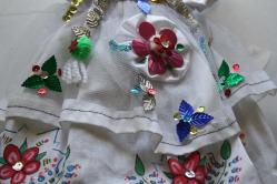 EL YAPIMI Eskilerden Anadolu İşi Bez Bebek Türk Halk Bebeği  Türk Bez Bebek Türk Halk Sanat Bebeği (ANTIK KOLİ 6