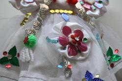 EL YAPIMI Eskilerden Anadolu İşi Bez Bebek Türk Halk Bebeği  Türk Bez Bebek Türk Halk Sanat Bebeği (ANTIK KOLİ 6