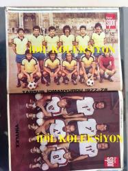 HAYAT SPOR DERGİSİ - 28 ARALIK 1977 - SAYI: 52 - KOCAELİSPOR 1977 TAKIM KADROSU POSTERİ - TARSUS İDMAN YURDU 1977 TAKIM KADROSU POSTERİ - VİNYLEX 1977 TAKIM KADROSU POSTERİ - ENGİN VEREL, FENERBAHÇE - EROL YAŞAR - VEYSEL SERÇE - KAYSERİSPOR - EROL YAŞAR TÜRKALP - MERSİN İDMAN YURDU, ZONGULDAKSPOR - ÖZER IŞIK - HALİT KIVANÇ - BEŞİKTAŞ - ERGİN SANVER - SEMAİ GÜRBÜZ - BECKENBAUER - BAHATTİN DEMİRCAN - CEMİL TURAN, PELE - NESLİHAN BESLER - HAKEME KEL DİYEN YÖNETİCİ - EROL YAŞAR TÜRKALP - CEM ATABEYOĞLU - ÖMER TEPEOĞLU, ATLANTİK SİGORTA - BALKAN BASKETBOL ŞAMPİYONASI - CEM ATABEYOĞLU - ERDEN GÜLEY - ARKA KAPAK, GALATASARAY'LI KALECİ BAHATTİN POSTERİ - POSTERLİ 32 SAYFA TAM TAKIM SPOR DERGİSİ