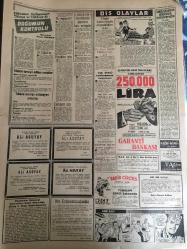YENİ SABAH GAZETESİ 1 AĞUSTOS 1962 YIL :25 SAYI :8399---İstanbul 16-7-1962  tarihli Yenisabah Gazetesi --Yeni Sabah Gazetesi Yazı İşleri Müdürlüğüne İstanbul  Sayın Gazetenizin 24---A.Erozan ın duruşmasına dün başlandı ---Şakiler dün de iki kişiyi zorla  dağa kaldırdı --Ereğli mitingi yüzünden Ecevit ile sendikacılar çatıştı ---Isparta da mahkumlar 2 gardiyanı yaraladı --Eli kesilen kadın hakikati gizliyor ---Rusya ya kaçan Türk iade edildi ---14 Yaşında çocuk ,14 liralık mücevher çaldı --Toplum Kalkınması :Siyavuşgil --Şehrimizde dün muhtelif kazalarda beş kişi öldü ---Dış Olaylar : Filipin kabinesinde değişiklikler oldu --Transfer dün sona erdi --Can ,Fiorentina ile mahkemelik oluyor --Galatasaray ,Philips Maçı İçin Çalıştı ---Son gün Münir  Feriköy e girdi --Basketbol Milli Takımı Açıklandı --Bölükbaşı vazifeden kaçmadık --Sebze meyve boykotu bütün Ege ye yayılıyor --