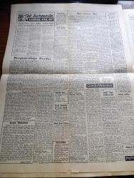 Zafer Gazetesi - 16 Nisan 1960 - Ürdün Kralı Hüseyin'in Basın Toplantısı - Ürdün Kralı Hüseyin İstanbul'a Gitti -  Ücretli İzin Kanunu Dün Meriyete Girdi - CHP Siyasi Mücadelede Meşru Hudutları Ziyadesi İle Aşmıştır -  Başvekil Adnan Menderes Amasya Ve Güdül Heyetleriyle Görüştü - Kelle Meselesi Yazan Bahadır Dülger - Tüccar Ve Sanayicilerin İsmet İnönü'ye Protestosu - Ahmet Emin Yalman Dün Tahliye Edildi - Meclis Bozgunculuğa Hayır Diyecek - Devrimizin Takdiri Yazan Profesör Doktor Emin Bilgiç - Sabato Visco Madalya Verecek - Anthony Eden'in Siyasi Hatıraları Yazı Dizisi - İtalya'da Buhran Yine Çıkmaza Girdi - Fransız Komünist Partisi Bir Sarsıntı Geçirdi - Fidel Castro'ya Karşı İsyan Mı - Tek Kurşunla Vurulanlar Yazı Dizisi - Galatasaray Şeker Hilal Maçı - Avrupa Genç Takımlar Şampiyonasında İlk Maçımız Batı Almanya İle - Spor Toto'daki İki Birinci 60.940 şar Lira Aldılar - Kabul Edilen Dünya Atletizm Rekorları -  Basketbol Hakemi Tevfik Artun Ajan Oldu