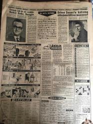 YENİ SABAH GAZETESİ 3 HAZİRAN 1963 YIL :26 SAYI :8700--Yemenliler Suud 'un 10 Kamyonunu Bombaladı --Adalet Partisinde Islahat Yapılacak --21 Mayıs sanıkları için özel mahkeme kuruldu --Bir doktor  yüzünden 19 hemşire istifa etti --Evde kalmış kızlar için kısmet açılıyor ---Kalp ameliyatı ,Hacettepe Tıp Merkezinde 2 Yıl Önce Yapılmıştır ---Üç derece üstünde :Siyavuşgil ---İki kardeş babalarını öldürdü --Yumuşak sesli bir ses sanatkarı :Bekir Sıtkı Sezgin --Orhan Şener in kekeme olduğunu biliyor musunuz ?--Sinemalar : Atlas : Cinayet Var ,İnci :İki Gemi Yan Yana ,Lüks :Devlerin İntikamı --Sofya da ikincilik için mücadele ediyoruz --Beşiktaş Beykoz a puan kaptırdı :1-1--- Fenerbahçe  ,D.Spor a fark yaptı :4-1--İzmir de Gençlerbirliği Karşıyaka yı 3-1 yendi ---İst.Spor : 5 K.Paşa :2--Dil Bayramı Karaman da Kutlanıyor ---Kabataş İskelesi Kasası Soyuldu --Papa son dakikalarını  yaşıyor --Tanrı misafiri ev sahibini bıçakladı --