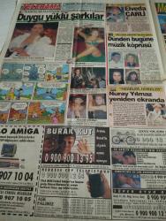 SABAH MELODİ GAZETESİ VE SABAH TELERAMA GAZETESİ KADINLARA ÖZEL -14 Eylül 1994 -Karikatürler-Walt Disney/Boncuk-Mort Walker-Dick Browne/Bizim Aile-Tom Armstrong/Marvin-Graham Allen-John Dodd/Kral Kedi-Süleyman Turan/Dön Artık-Astroloji-Bülent Kısa-Klinik-Meltem Pusat-Telerama Programı-Sabah Filmleri-Öğlen Filmleri-Akşam Filmleri-Erdoğan Sevgin-victor-yalan rüzgarı-galatasaray-canlı kuşak-suçlu kim-nuran devrez-nejat uygur-elveda charlie-kınalı gelin-sıcak sıcağına-cem kurtoğlu-kadınlar matinesi-duygu yüklü şarkılar-hüner coşkuner-kumsal güneş-kadir tapucu-ceylan-yeşim salkım-burak kut-nuray yılmaz-gül erdal-alpay-hümeyra-suat suna-yasaklar-hasan kalafat-uzay heparı-derya arbaş-küçüksün yavrum-orhan gencebay-meral zobu-batan güneş-ferdi tayfur-Adalı kız-müjde ar-murat soydan-komando istilası-akrep yuvası-cüneyt arkın-banu alkan-kur'an-ı kerim-hayırlı günler-yumurcak-huzura doğru-haberler-güneri civaoğlu