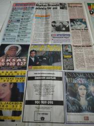 SABAH MELODİ GAZETESİ VE SABAH TELERAMA GAZETESİ KADINLARA ÖZEL -21 Haziran 1993 -Karikatürler-Walt Disney/Boncuk-Mort Walker-Dick Browne/Bizim Aile-Tom Armstrong/Marvin-Graham Allen-John Dodd/Kral Kedi-Süleyman Turan/Dön Artık-Astroloji-Bülent Kısa-Klinik-Meltem Pusat-Telerama Programı-Sabah Filmleri-Öğlen Filmleri-Akşam Filmleri-Erdoğan Sevgin-yeşilçam-türk sineması-mehmet Ali birand-rauf denktaş-tansu çiller-somali-mahallenin muhtarları-aram usta-esin moralıoğlu-şebnem dönmez-mehmet aslantuğ-meltem cumbul-murat atıl-atıf yılmaz-düş gezginleri-türkan şoray-müjde ar-goncagül-rıhtımlar üzerinde-müzeyyen senar-kumarbaz-güzin doğan-bilmece-zorlu takım-yalancı-alın yazısı-cüneyt arkın-fatma belgen-kumsaldaki kadın-kumar-ahu tuğba-atilla saral-emrah-kara çarşaflı gelin-süreyya duru-hakan balamir-aytaç arman-sırt bakımı-reçete yolsuzluğu-kadir çelik-cerrahpaşa tıp fakültesi-neslihan acar-seda sayan-erdal çelik-aynı ayna-ne bir özgentürk-haberler-belgesel-çarkıfelek-süpermarket-süper parola