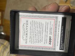 Orijinal sıfır zippo çakmak