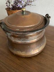 Antika Bakır Süt Kazanı 1920 lerden