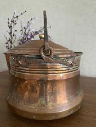 Antika Bakır Süt Kazanı 1920 lerden
