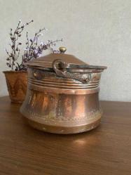 Antika Bakır Süt Kazanı 1920 lerden