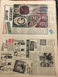 YENİ SABAH GAZETESİ 26 AĞUSTOS 1962 YIL :25 SAYI :8424--Plancılar Kabine İhtilafı Hal Olamadı ---Johnson bugün Ankara ya geliyor --Belediye otobüsü 2 çocuğu ezdi ---Cezayir :Liderler ordudan şikayetçi ---Erkin :Irak Elçimizi Geri Çekmedik Dedi --Amerikalı sendikacı hudut dışı ediliyor ---Ülkü nün eşi:Bende Türk vatandaşıyım --Bir yaz böyle geçti :Siyavuşgil ---İki çocuk mısır pişirmek isterken koruluğu yaktı --Radyo Programları ---Şampiyon Galatasaray --Dış Olaylar : Solcu talebeler Panama Üniversitesini kapattılar ---Fikstur Açıklandı --Teniste Finali Fraser  ile Emerson oynayacak ---Galatasaray ,B.Spor önünde başarısızdı --Fikret Altınel tesis için hala arsa arıyor --Galatasaray :5 Ad.Demirspor :5---Milli Ligin 22 Takımı ---