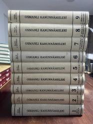 Osmanlı Kanunnâmeleri ve Hukukî Tahlilleri 1-2-3-4-5-6-7-8-9 Tam Takım Eksiksiz _u