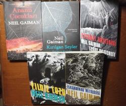 Neil Gaıman 5 KİTAP (Anansi Çocukları - Kırılgan Şeyler Öyküler Ve Mucizeler - Kıyamet Gösterisi - Yıldız Tozu - İskandinav Mitolojisi