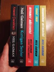Neil Gaıman 5 KİTAP (Anansi Çocukları - Kırılgan Şeyler Öyküler Ve Mucizeler - Kıyamet Gösterisi - Yıldız Tozu - İskandinav Mitolojisi