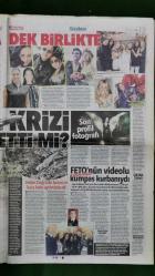 Hürriyet Gazete 13 Mart 2018 38 Bin Feet'te Ne Oldu,Mina Başaran,Murat Gezer,İlker Başbuğ,Johns Hopkins,Volkan Demirel,Bülent Yıldırım,Sinan Gümüş,Anderson Talisca,Okay Yokuşlu,Şenol Güneş,Çağan Irmak,Çetin Tekindor,Kenan İmirzalıoğlu,Atsız Karaduman,Kadir İnanır,Arda Turan,Recep Tayyip Erdoğan,Aslıhan Doğan Turan,Emine Erdoğan,Yiğit Özşener Dacia Reklamı
