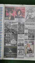 Hürriyet Kelebek Gazete 17 Mart 2018 Farah Zeynep Abdullah,Zahide Yetiş,Erol Özmandıracı,Mehmet Yaşin,Mert Fırat,Meryem Sevilen,Aylin Çoşkun,Danilo Zanna,Gazino İlanları,Edis An Müzik Afişi,HILLTOWN Reklamı