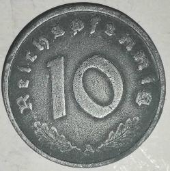 NAZİ ALMANYASI  1940 A   10  PFENNIG