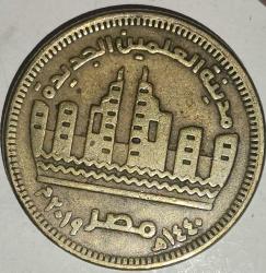 MISIR 2019   50  PIASTRES  HATIRA  El Alamein City