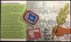 BİRLEŞMİŞ MİLLETLER 50. YIL BOOKLET 1995.