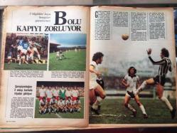 HAYAT SPOR DERGİSİ - 20 MART 1974 - SAYI: 3 - FENERBAHÇE, CEMİL TURAN - HAKKI GÜNGÖR - TAMER GÜNEY - GALATASARAY - TURGAY ŞEREN - GALATASARAY BAŞKANI BEYAZIT - CAN BARTU - METİN OKTAY - VEFA S.O.S - MERSİN İDMAN YURDU - SAMSUNSPOR - KAYSERİSPOR - MAHMUT CEPLİ - BEHİÇ KILIÇ - GÜVEN KUYUMLU - GÜNGÖR SAYARI - ERDOĞAN SUNGUR - ALAETTİN METİN - BASKETBOLCU HÜSEYİN ALP - SİLİFKELİ ŞÜKRÜ - CEM ATABEYOĞLU - ÖMER KARADAĞ - VALCAREGGİ - RİVERA - ARKA KAPAK; YASİN ÖZDENAK - 32 SAYFA TAM TAKIM SPOR DERGİSİ