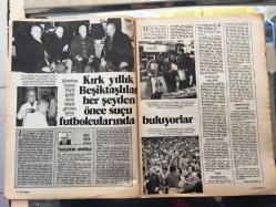 HAYAT SPOR DERGİSİ - 10 ARALIK 1975 - SAYI: 50 - CİLT: 4 - GİRESUNSPOR 1975 TAKIM KADROSU POSTERİ - KASTAMONUSPOR 1975 TAKIM KADROSU POSTERİ - ISPARTASPOR 1975 TAKIM KADROSU POSTERİ - FATİH TERİM, FETHİ DEMİRCAN - TÜRK BOKSU - ODHAN BAYKARA - ERDOĞAN ÇİFTLER - DONNA MURRAY - SABRİ HOCA - BEŞİKTAŞ - METİN OKTAY - ALTAY SPOR - TUNCAY TUĞAL - MECİT AVCI - BÜLENT ÖZYAZICI - DÜŞVAR İYİİŞ - AZİZ ERGÜN - ALİ HOŞFİKİRER - OKAN YÜKSEL - ÖMER KARADAĞ - CEM ATABEYOĞLU - TAMER KAPTAN - TAMER GÜNEY - MEHMET EREN - İHSAN TUNCALI - VECDİ KÖKSAL - LÜTFÜ DAĞDAŞ - ONUR BELGE - ÇETİN KURDOĞLU - NECDET GÜNGÖRSÜN - NEVZAT BALKAYA - ÖZER IŞIK - MUHARREM ATİK - ÖZER IŞIK - VECDİ KÖKSAL - ÖMER KAYA - DİDİ, FENERBAHÇE - GÜVEN KUYUMLU - GALATASARAY - NECMİ ERSAN - ARKA KAPAK; ENDER KONCA - 32 SAYFA TAM TAKIM SPOR DERGİSİ