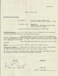 ÇAPAMARKA GIDA SANAYİİ A.Ş. POSTADAN GEÇMİŞ ISLAK İMZALI YAZIŞMA...