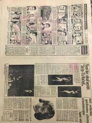 YENİ SABAH GAZETESİ 12 AĞUSTOS 1962 YIL :25 SAYI :8410---Turistlerden döviz alım ,satımı serbest ---Planlama Müsteşarı Kendini Hükümetten Yetkili Görüyor --EMİNSU lar MBK ,Temelliler ve Başbakan a şiddetle çattı --Necdet Elmas a silah veren belli oldu ---Ruslar 3. adamı da fezaya fırlattı ---Çıplak cesedin hüviyeti ve kaatili belli olmadı --Arjantin de asiler başkente yürüyor --GMC ile çarpışan tren devrildi ,14 yaralı var --Barzani Kasım ı dize getiriyor ---Kalın Kafalı Hasbi bey :Siyavuşgil --Bir şahıs 4 çocuğunun gözü önünde boğuldu ---Afrika Devletleri Konferansı Kapandı --Bayan Kennedy Eğleniyor ---Beşiktaş Taksime 5-0 Galip --B.Spor :3 Y.Direk :2 ---Atletizmde Yunan Takımı 59-47 Galip --Milli ve Mahalli Lig Yeniden Kurulmalı ---Açık tribüne krş zam yapıldı --Şeref Kupası Finali Bu Akşam Oynanacak ---Komşunun evini ateşe verdi --İnönü ye göre sayı değil kalite mühim ---Türkiye kuduz da 3. geliyor --AP lideri 22 Şubata Apaydın Sebep oldu ---Radyo Programları --