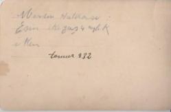 1932 YILI GEYİK CEYLAN HAYVAN GÖRSELLİ MERSİN HATIRASI NADİR SİYAH BEYAZ FOTOĞRAF