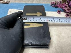 11 - A - Eski Okul Sınıf Şube Tabelası - Lise Sınıf Numarası - Cafe Hotel Dekoru