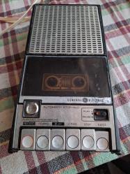 GENERAL ELEKTRIK Kaset Çalar - KAset Dönüyor ama sarma yok - ses zayıf - Kaset Kapağı manuel açılıyor (Bakıma İhtiyacı var)